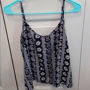 100% polyester cami tank